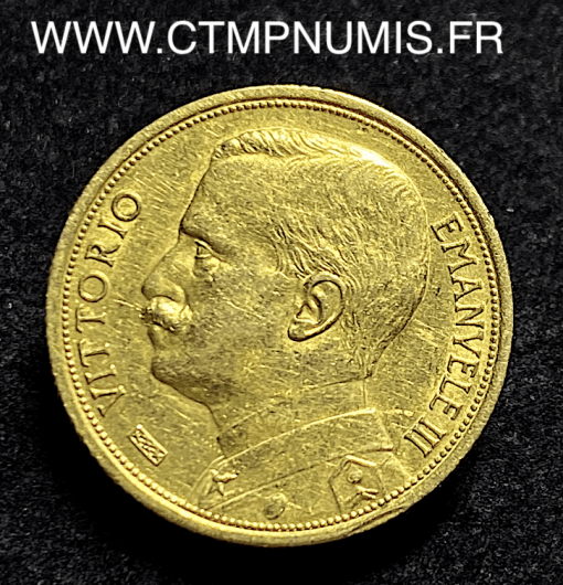 ,ITALIE,20,LIRE,VICTOR,EMMANUEL,III,1927,