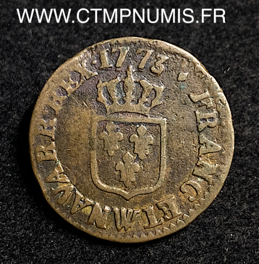 ,LOUIS,XV,LIARD,A,LA,VIEILLE,TETE,1773,W,LILLE,