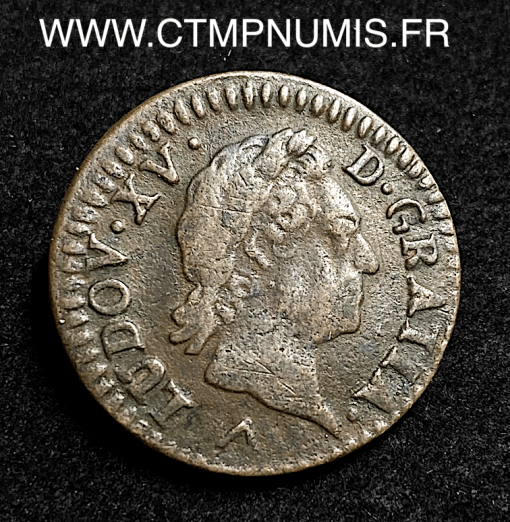 ,LOUIS,XV,1/2,SOL,VIEILLE,TETE,1773,W,LILLE,