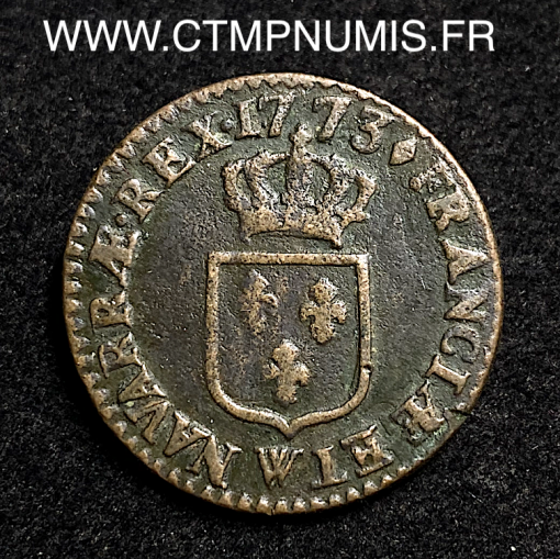 ,LOUIS,XV,1/2,SOL,VIEILLE,TETE,1773,W,LILLE,