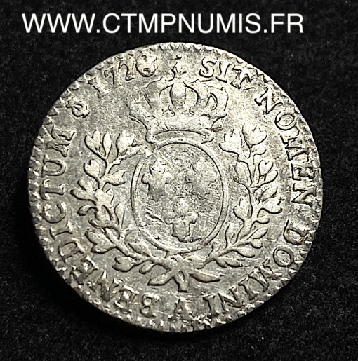 ,ROYALE,LOUIS,XVI,1/10,ECU,ARGENT,1778,PARIS,