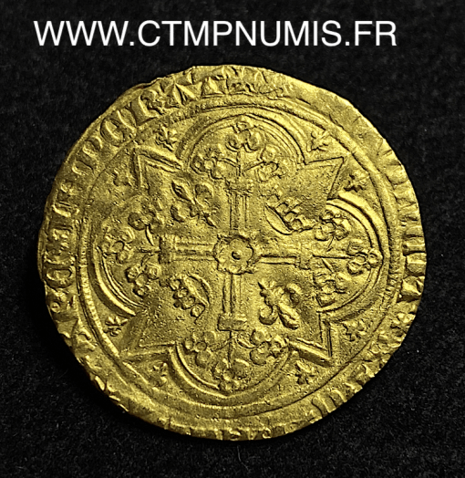 ,MONNAIE,ROYALE,OR,CHARLES,V,FRANC,A,PIED,