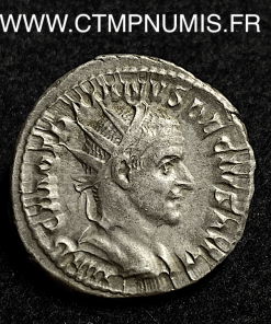 ,TRAJAN,DECE,ANTONINIEN,ARGENT,PANNONIA,