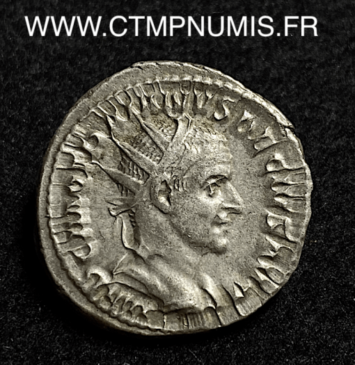 ,TRAJAN,DECE,ANTONINIEN,ARGENT,PANNONIA,