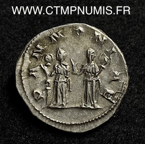 ,TRAJAN,DECE,ANTONINIEN,ARGENT,PANNONIA,