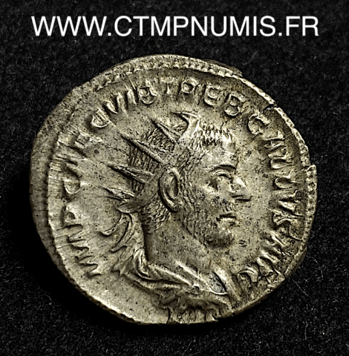 ,MONNAIE,EMPIRE,ROMAIN,TREBONIEN,GALLE,ANTONINIEN,ARGENT,FELICITAS,