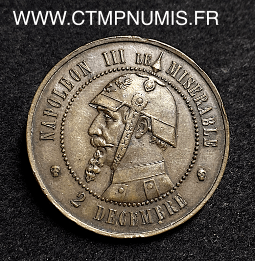 ,SATIRIQUE,NAPOLEON,SEDAN,1870,10,CENTIMES,