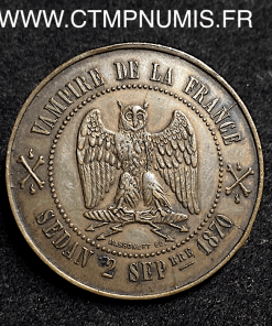 ,SATIRIQUE,NAPOLEON,SEDAN,1870,10,CENTIMES,