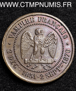 ,SATIRIQUE,NAPOLEON,III,CHOUETTE,1870,SEDAN,