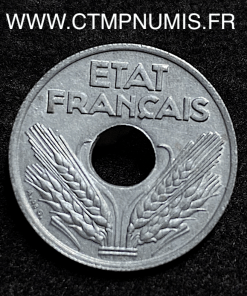 ,10,CENTIMES,ETAT,FRANCAIS,ZINC,1943,