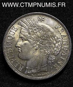 ,5,FRANCS,ARGENT,CERES,1851,PARIS,