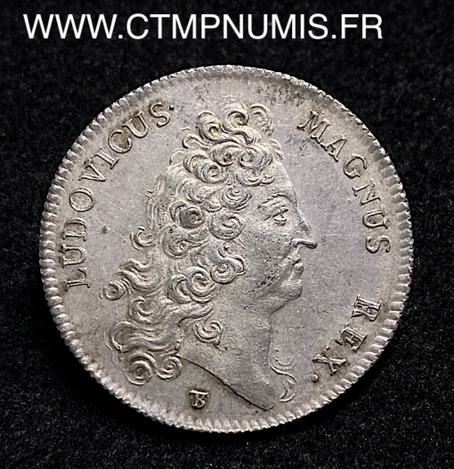 ,JETON,LANGUEDOC,ARGENT,LOUIS,XIV,1715,