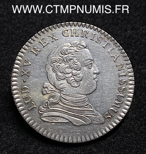 ,JETON,ARGENT,LANGUEDOC,LOUIS,XV,1731,