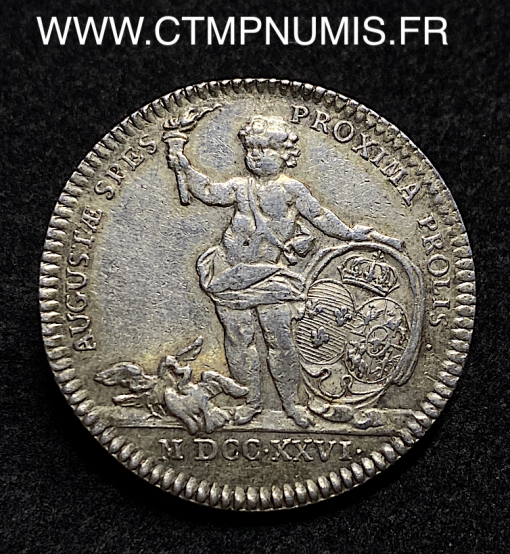 ,JETON,ARGENT,LANGUEDOC,LOUIS,XV,1726,