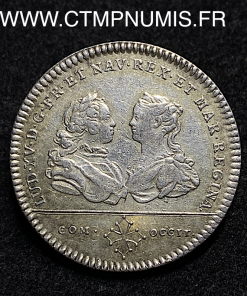 ,JETON,ARGENT,LANGUEDOC,LOUIS,XV,1726,