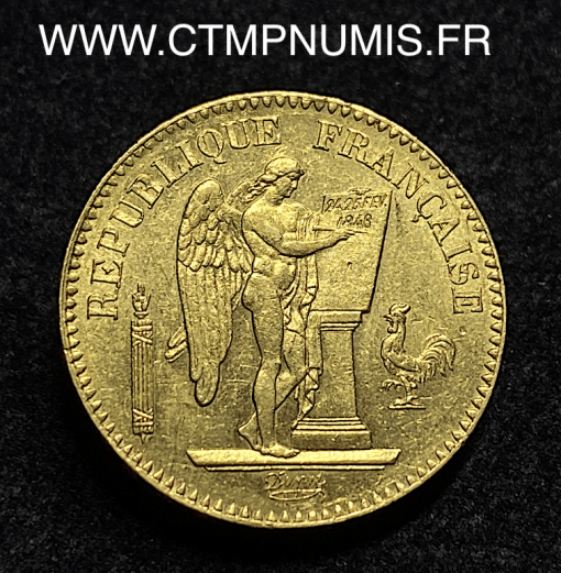 ,20,FRANCS,OR,GENIE,II°,REPUBLIQUE,1848,PARIS,