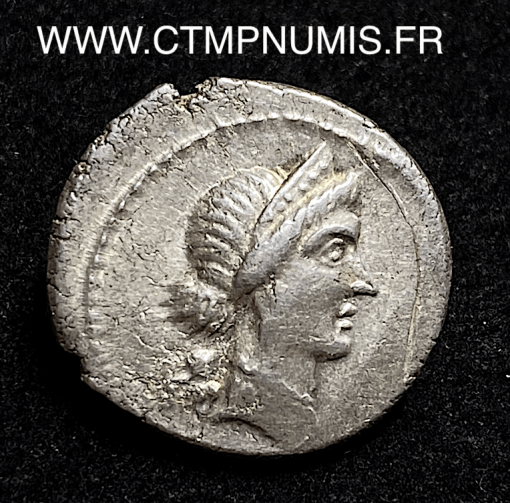 ,MONNAIE,ROMAINE,REPUBLIQUE,DENIER,ARGENT,JULES,CESAR,TROPHE,CARNYX,GAULOIS,ESPAGNE,