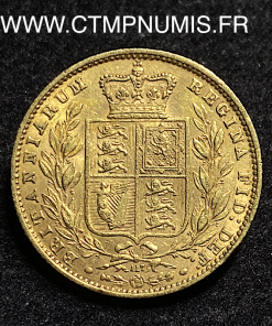 ,MONNAIE,GRANDE,BRETAGNE,1,SOUVERAIN,OR,VICTORIA,ECUSSON,1870,