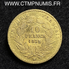 ,10,FRANCS,OR,NAPOLEON,III,1858,STRASBOURG,