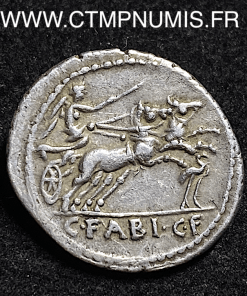 ,FABIA,DENIER,ARGENT,BIGE,CIGOGNE,ROME,