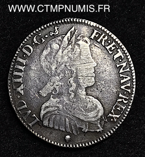 ,ROYALE,LOUIS,XIV,1/4,ECU,1656,TOULOUSE,