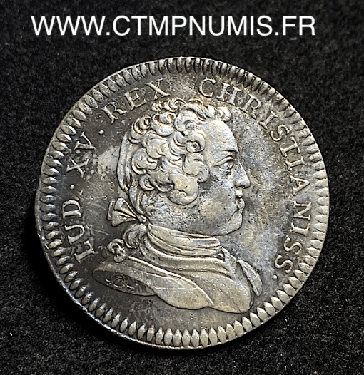 ,JETON,LANGUEDOC,ARGENT,LOUIS,XV,1729,