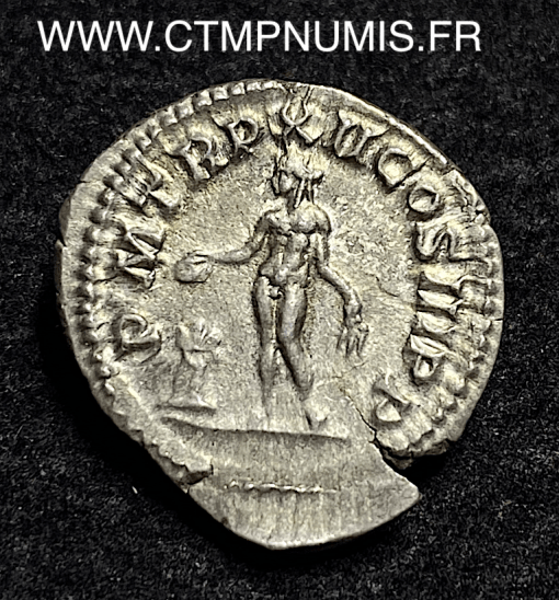 ,MONNAIE,ROMAINE,EMPIRE,SEPTIME,SEVERE,DENIER,ARGENT,PMTRP,XII,COS,III,PP,GENIE,