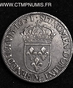 ,ROYALE,1/2,ECU,ARGENT,1651,M,TOULOUSE,