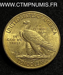 ,ETATS,UNIS,10,DOLLAR,OR,TETE,INDIEN,1913,
