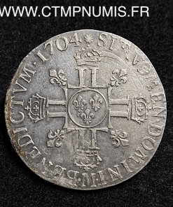 ,ROYALE,LOUIS,XIV,ECU,AUX,8,L,1704,TOULOUSE,