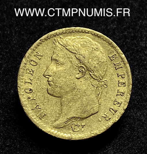 ,20,FRANCS,OR,NAPOLEON,1810,K,BORDEAUX,