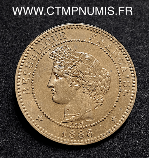 ,MONNAIE,10,CENTIMES,CERES,1888,A,PARIS,SPL,