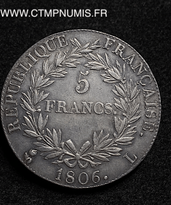 ,5,FRANCS,NAPOLEON,1806,L,BAYONNE,