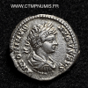 ,CARACALLA,DENIER,ARGENT,PONTIF,TRP,III,