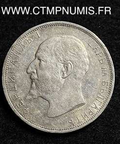 ,BULGARIE,2,LEVA,ARGENT,1913,