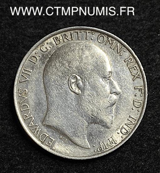 ,GRANDE,BRETAGNE,FLORIN,EDWARD,VII,1910,