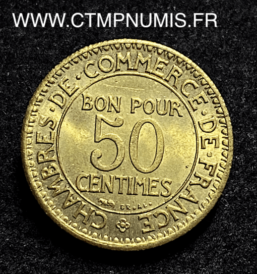 ,50,CENTIMES,CHAMBRES,DE,COMMERCE,1921,