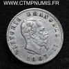 ,ITALIE,1,LRE,ARGENT,1863,TURIN,