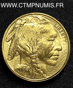 ,ETATS,UNIS,50,DOLLAR,OR,ONCE,BUFFALO,2009,