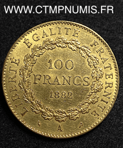 ,REPUBLIQUE,100,FRANCS,OR,GENIE,1882,A,PARIS,