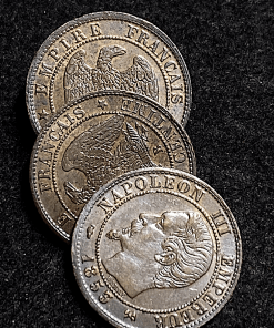 ,1,CENTIME,NAPOLEON,III,TETE,NUE,1853,ROUEN,