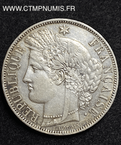 ,5,FRANCS,ARGENT,CERES,1870,A,PARIS,