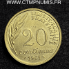 ,ESSAI,CONCOURS,20,CENTIMES,1961,BARON,