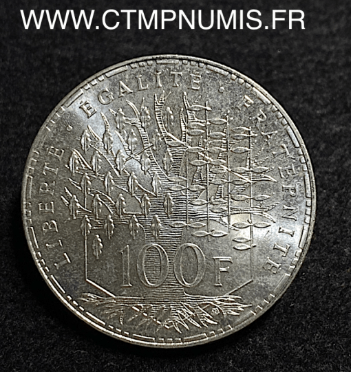 ,MONNAIE,100,FRANCS,ARGENT,PANTHEON,1995,