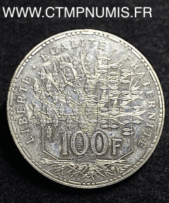 ,MONNAIE,100,FRANCS,PANTHEON,ARGENT,1996,