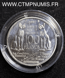 ,ESSAI,100,FRANCS,ARGENT,MALRAUX,1997,