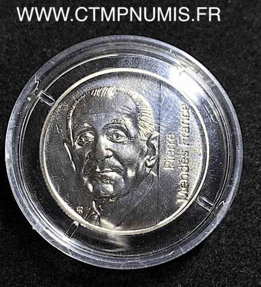 ,MONNAIE,ESSAI,5,FRANCS,MENDES,FRANCE,1992,