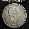 ,MONNAIE,ITALIE,5,LIRE,ARGENT,1865,N,NAPLES,