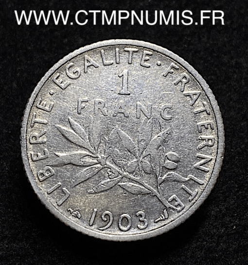 ,1,FRANC,ARGENT,SEMEUSE,1903,