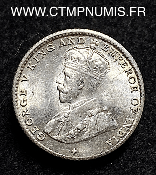 ,MALAISIE,5,CENTS,ARGENT,1918,